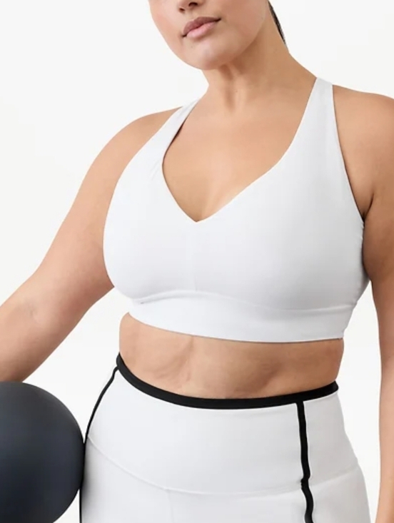 Athleta Other - Athleta Women's Solace Bra D-DD+ Sports Gym Bra Yoga Pilates White NWT